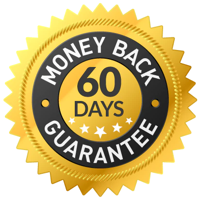 GLPro 60-day money-back guarantee seal